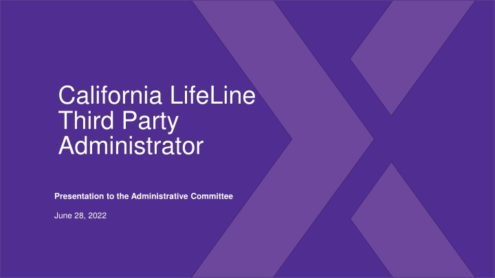 california lifeline third party administrator