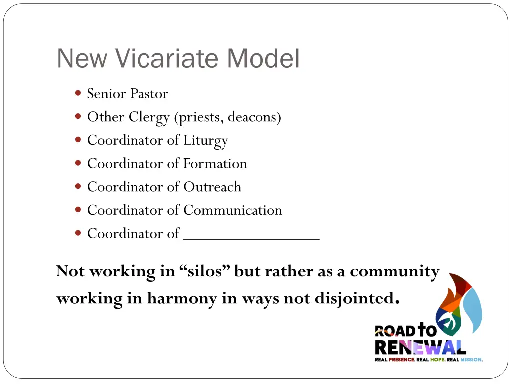 new vicariate model