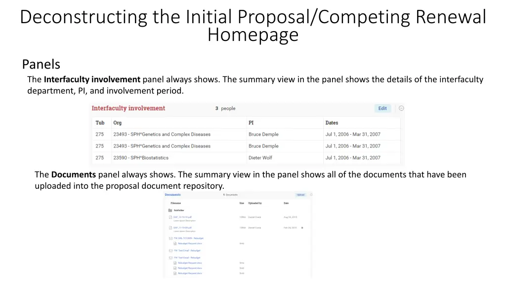 deconstructing the initial proposal competing 10