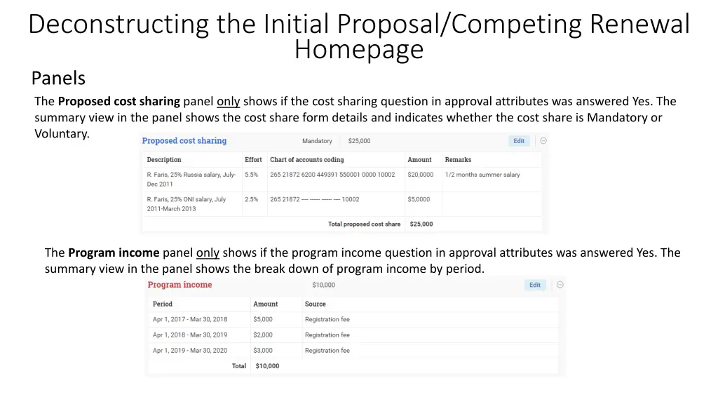 deconstructing the initial proposal competing 8