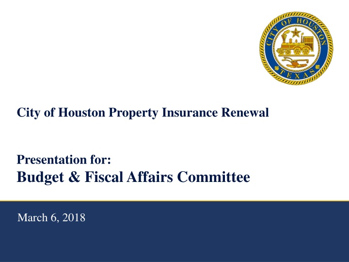 city of houston property insurance renewal