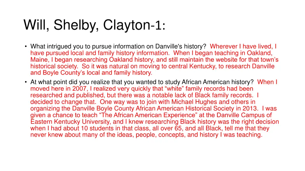 will shelby clayton 1