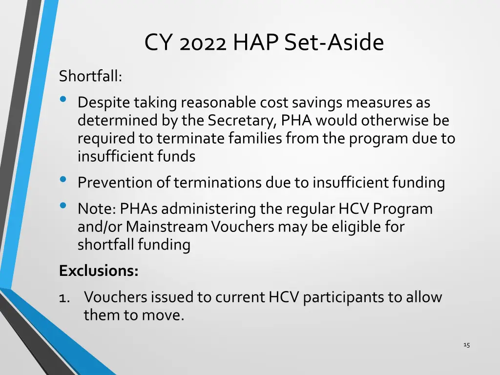 cy 2022 hap set aside 1