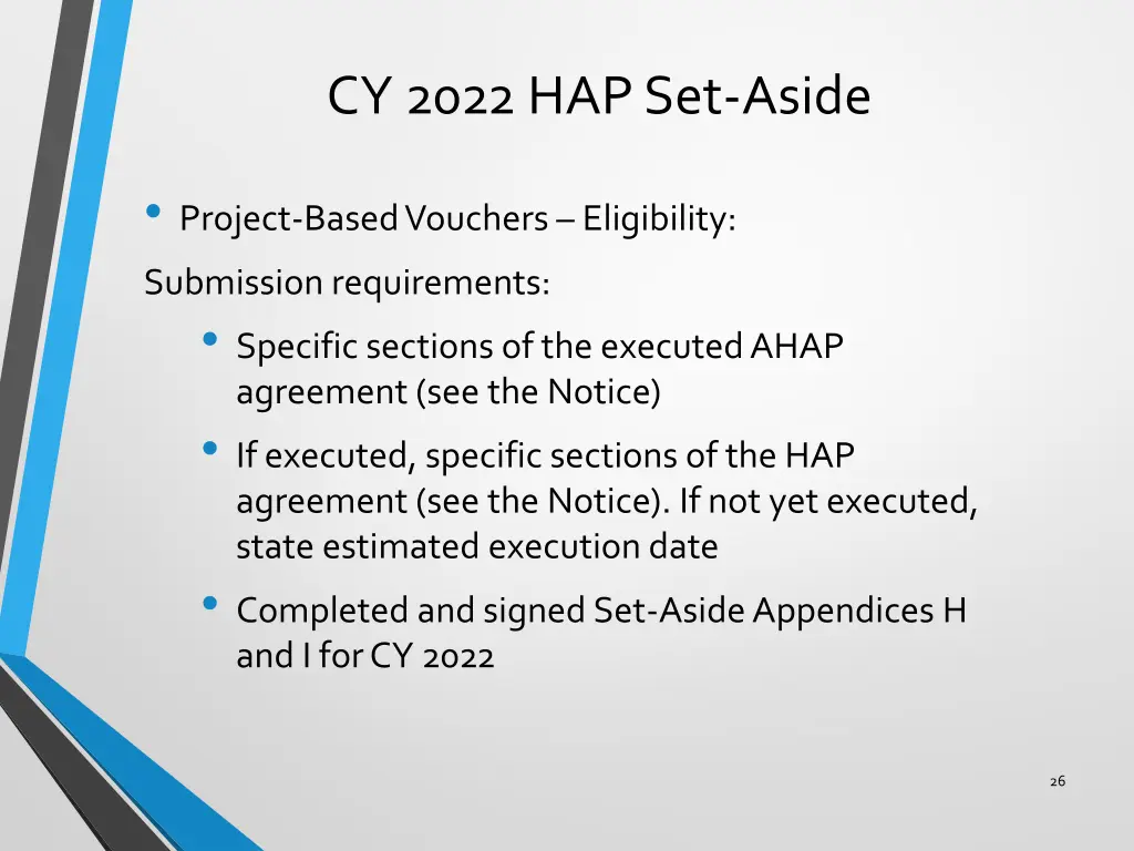 cy 2022 hap set aside 10