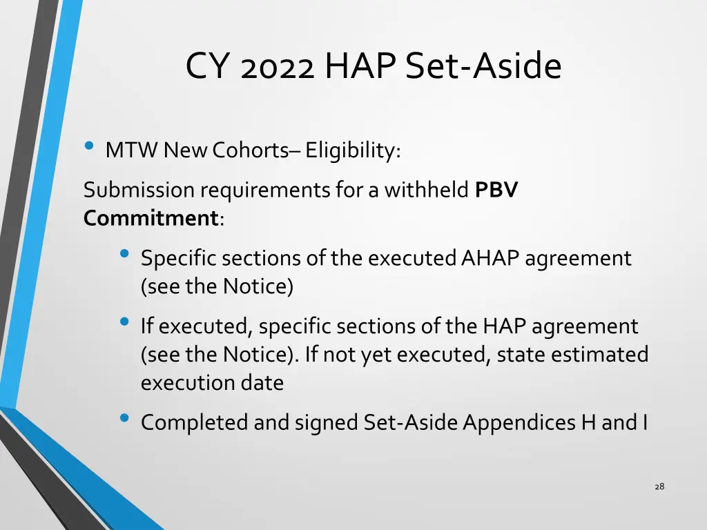 cy 2022 hap set aside 11