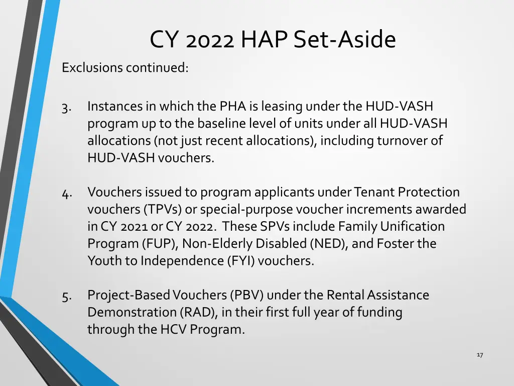 cy 2022 hap set aside 3