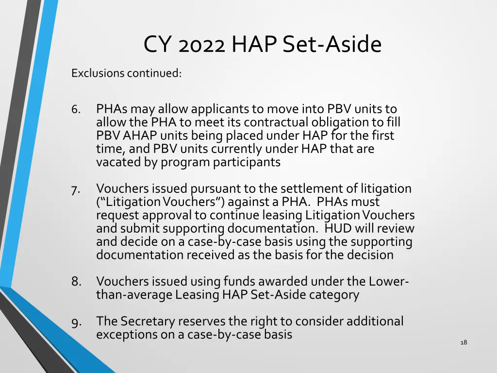 cy 2022 hap set aside 4