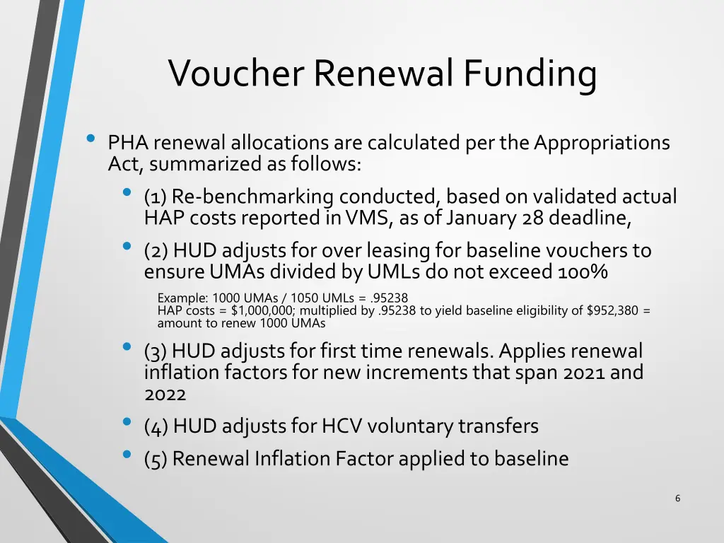 voucher renewal funding 1