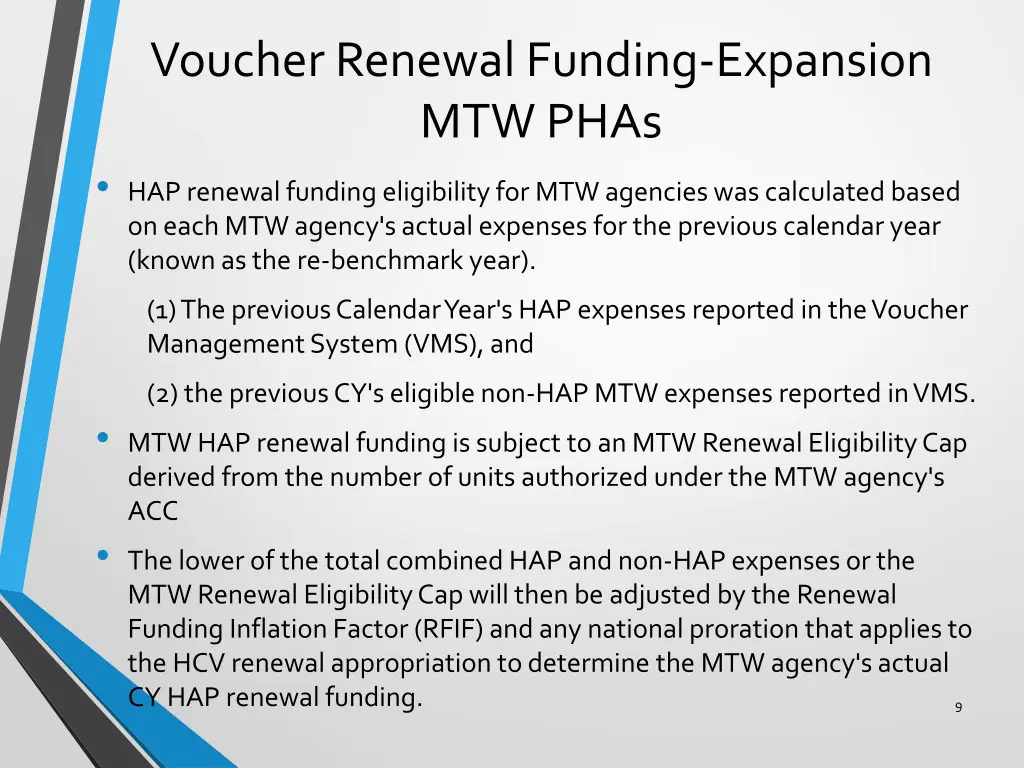 voucher renewal funding expansion mtw phas