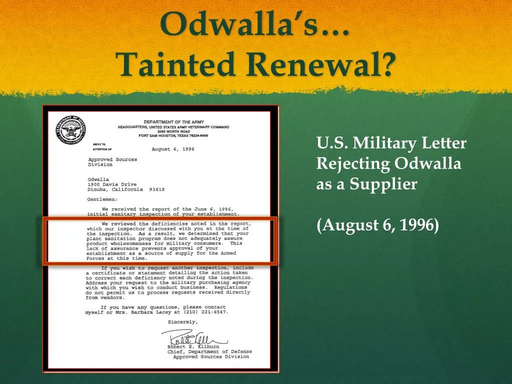 odwalla s tainted renewal 1