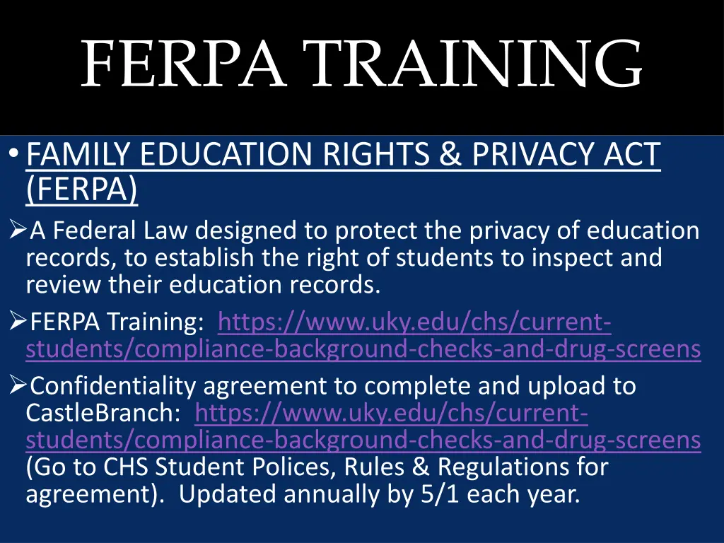 ferpa training