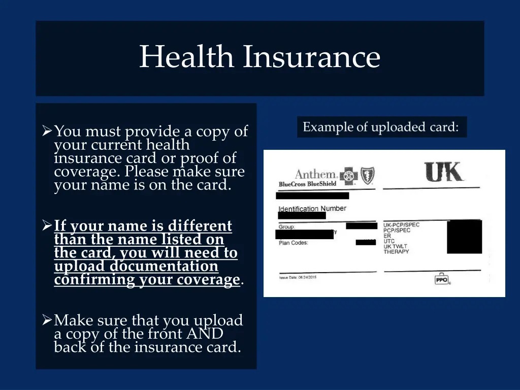 health insurance