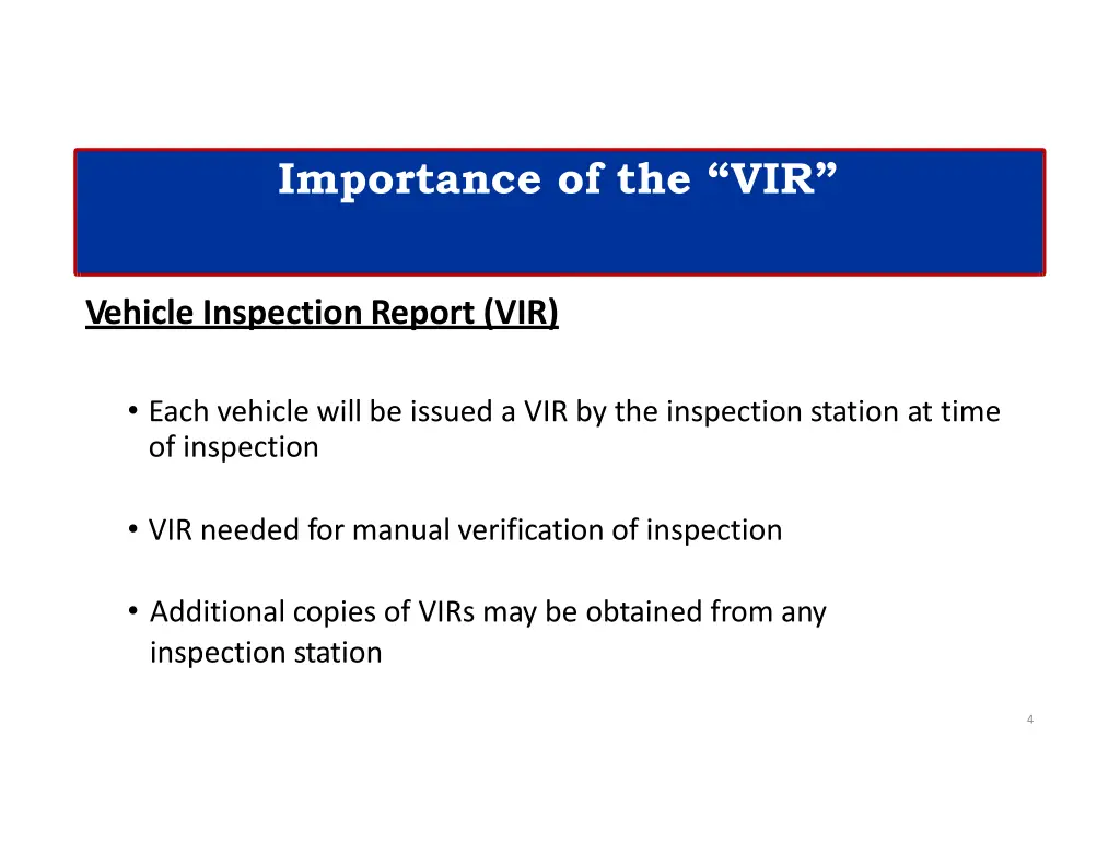 importance of the vir