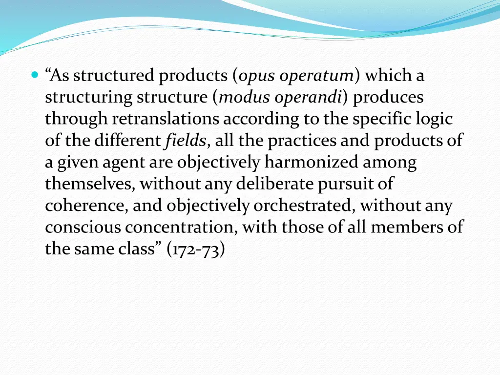 as structured products opus operatum which