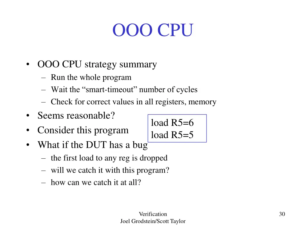 ooo cpu 2