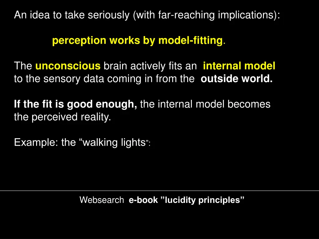 an idea to take seriously with far reaching 3