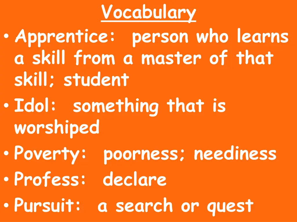 vocabulary 3