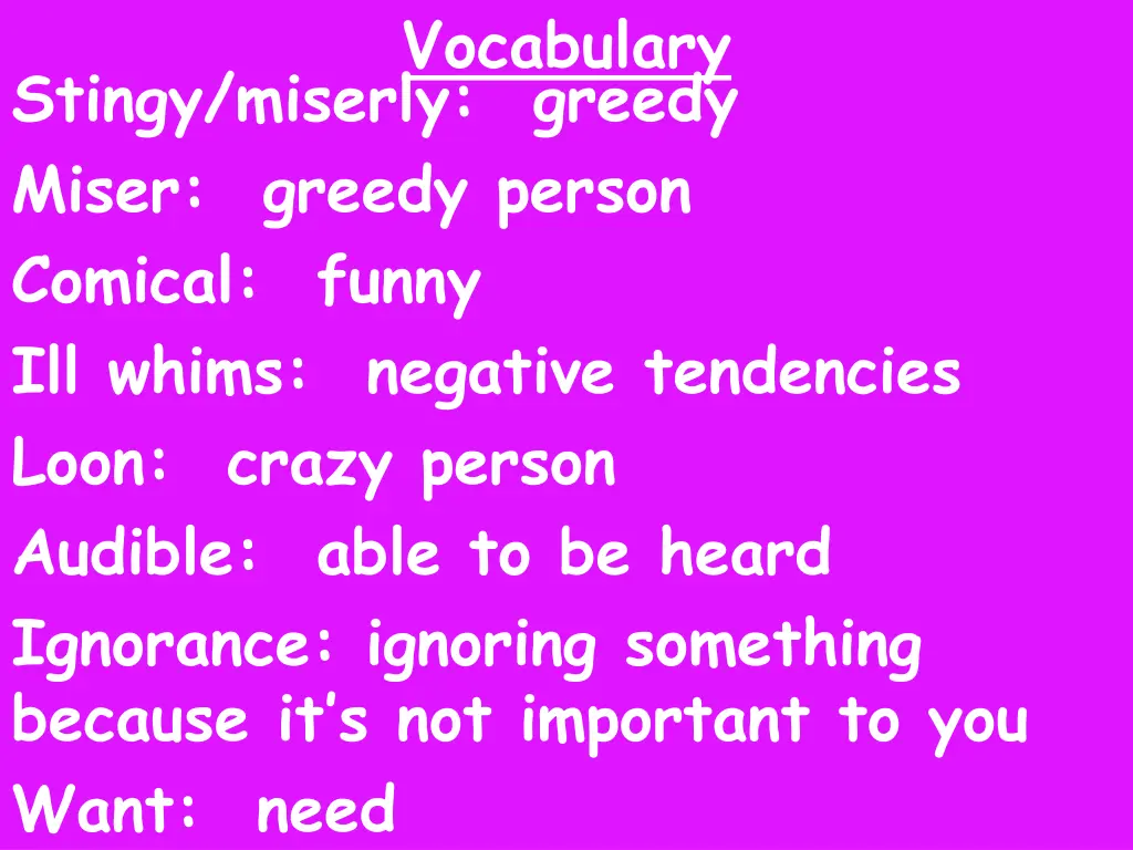 vocabulary 5