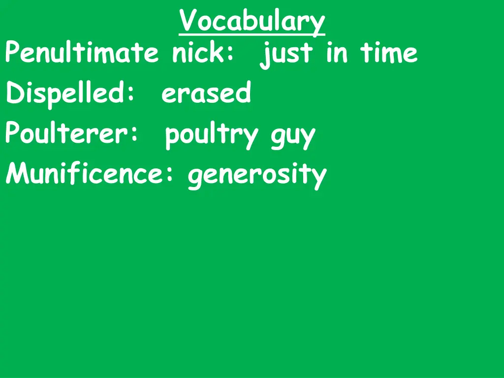 vocabulary 8