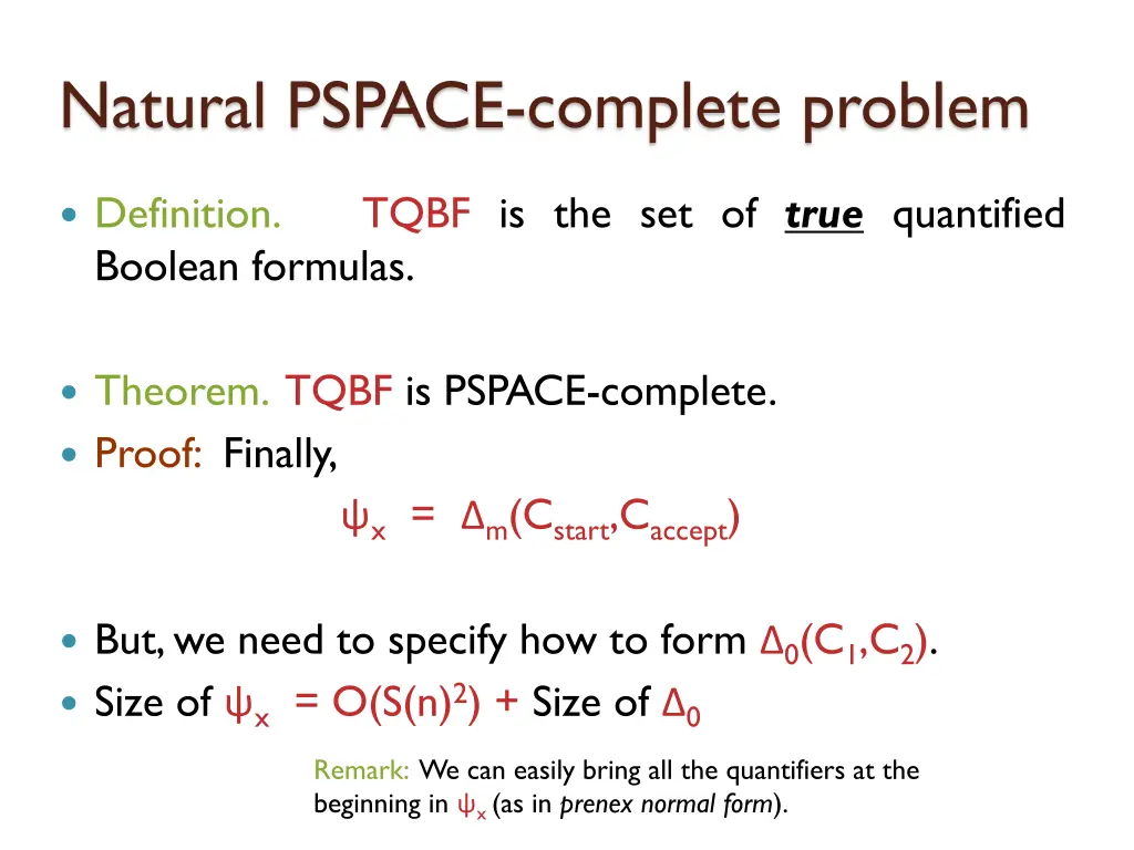 natural pspace complete problem 14