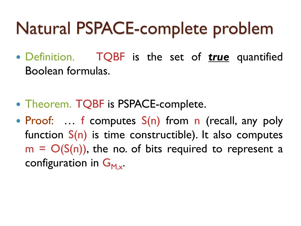 natural pspace complete problem 6