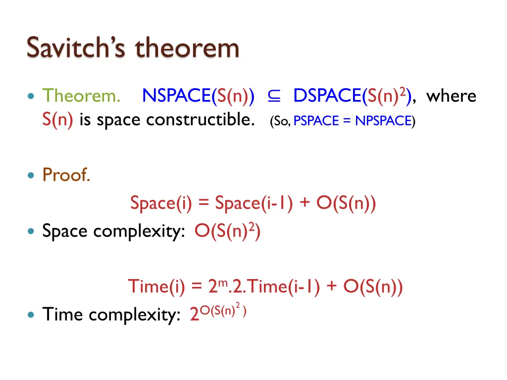 savitch s theorem 8