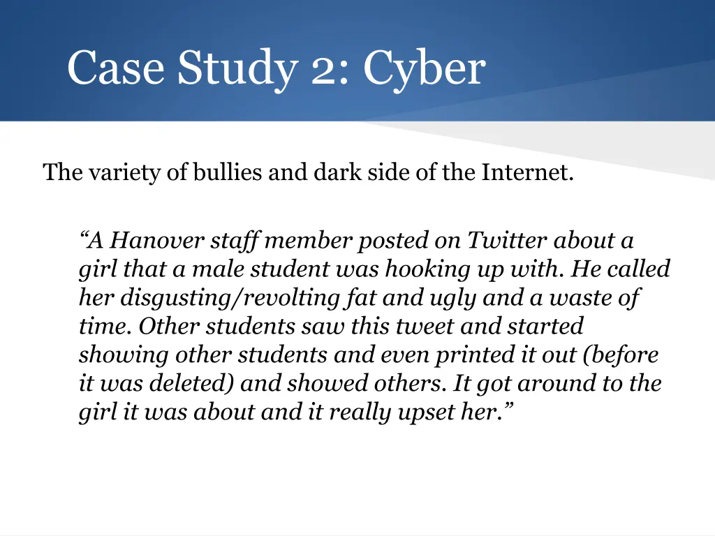 case study 2 cyber