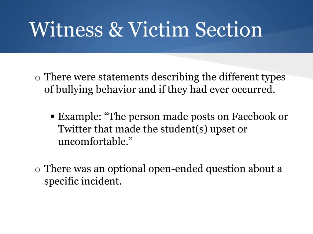 witness victim section