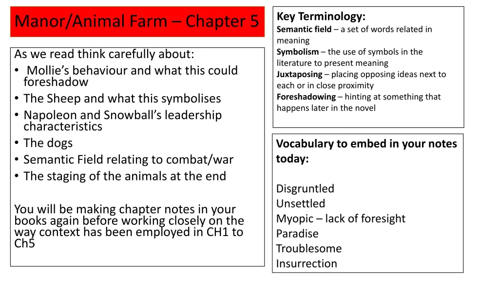 key terminology semantic field a set of words 1