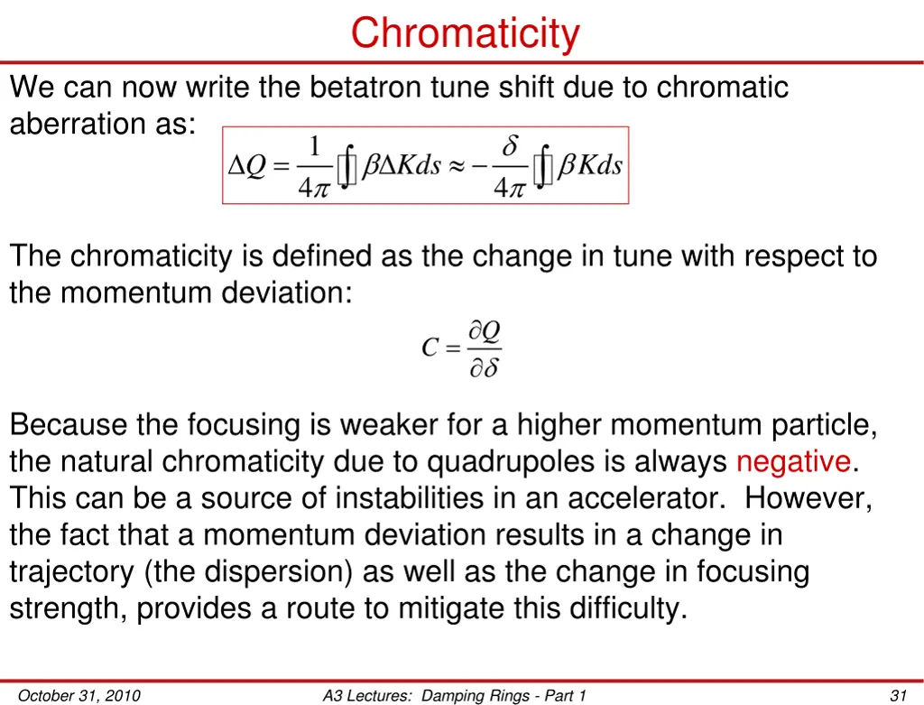 chromaticity 1