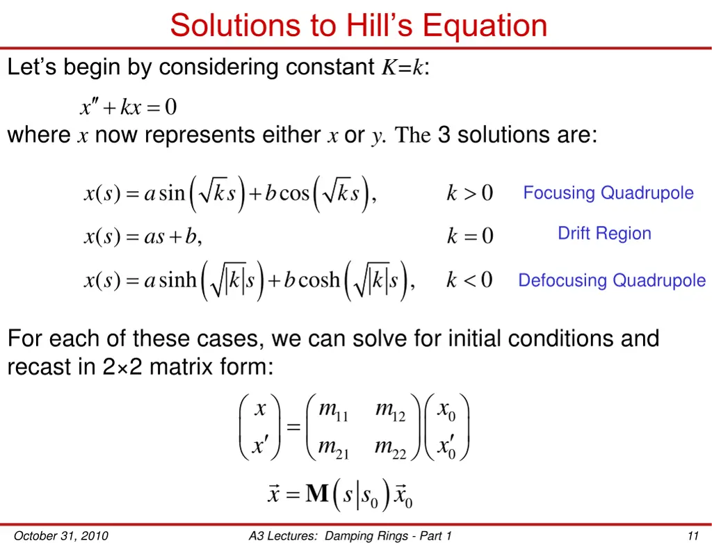 solutions to hill s equation let s begin