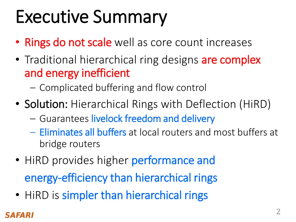 executive summary executive summary