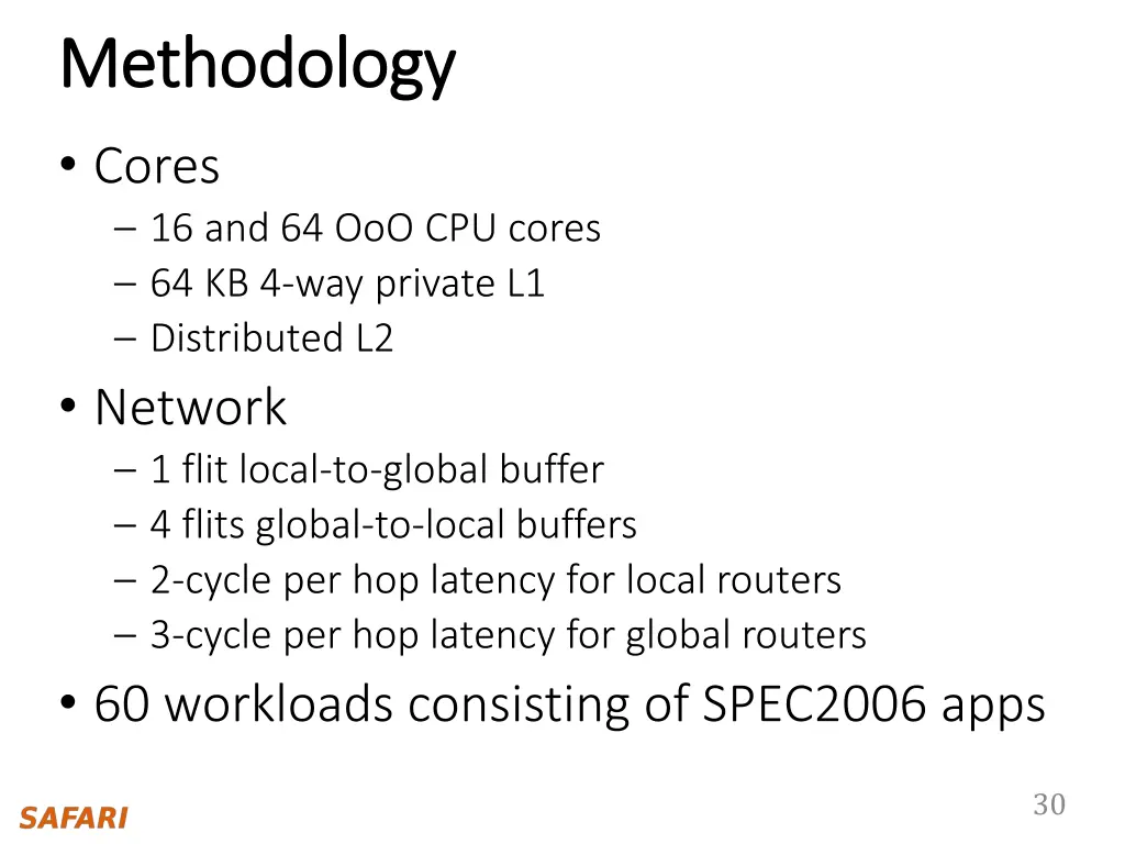 methodology methodology cores