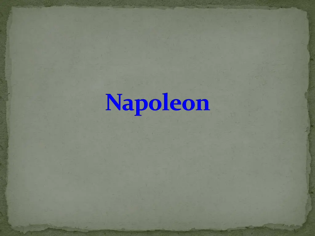 napoleon