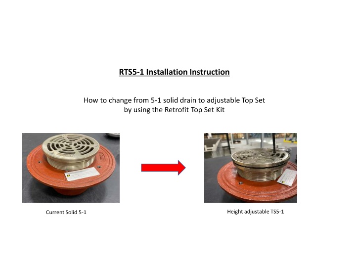 rts5 1 installation instruction