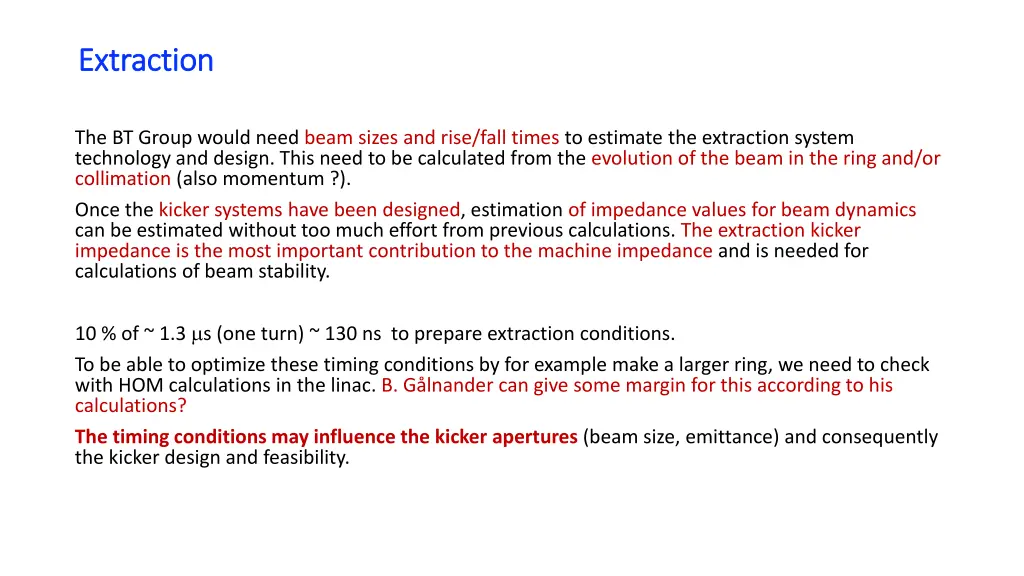 extraction extraction