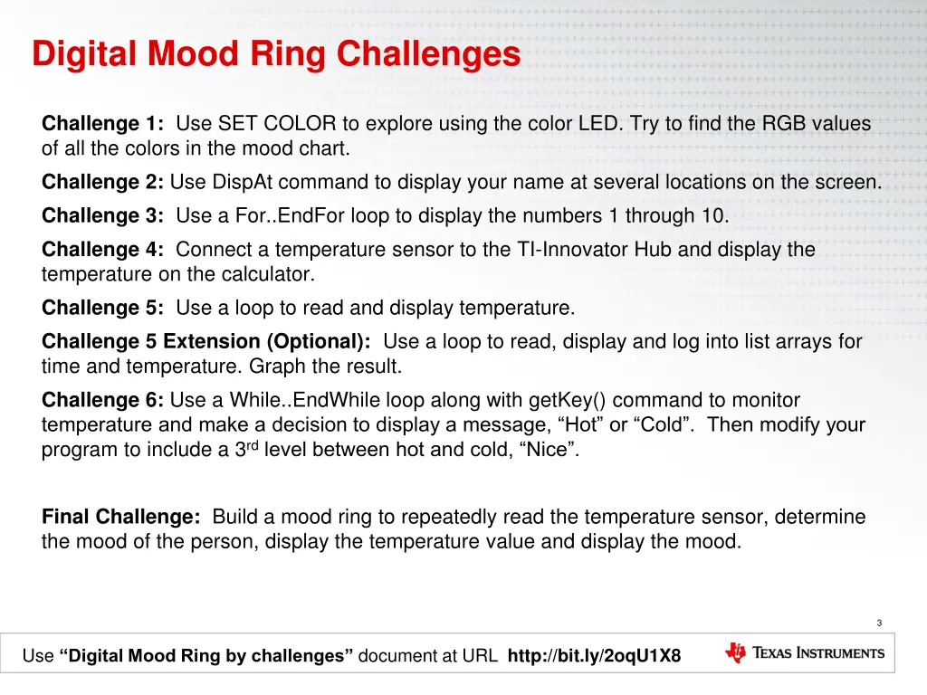 digital mood ring challenges