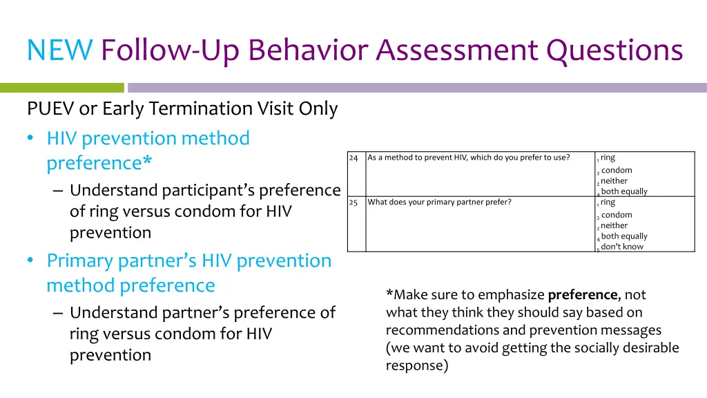 new follow up behavior assessment questions 2