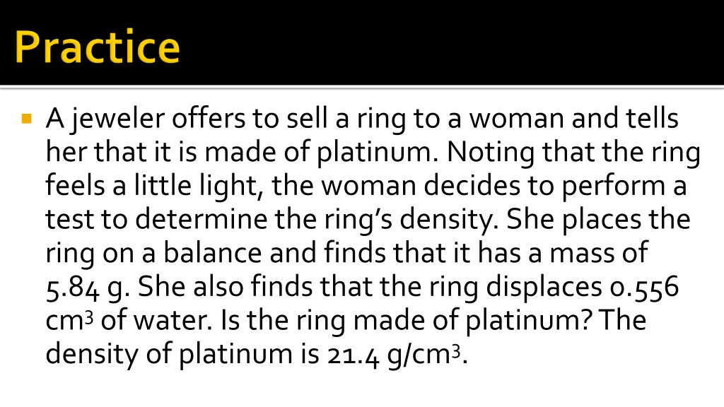 a jeweler offers to sell a ring to a woman