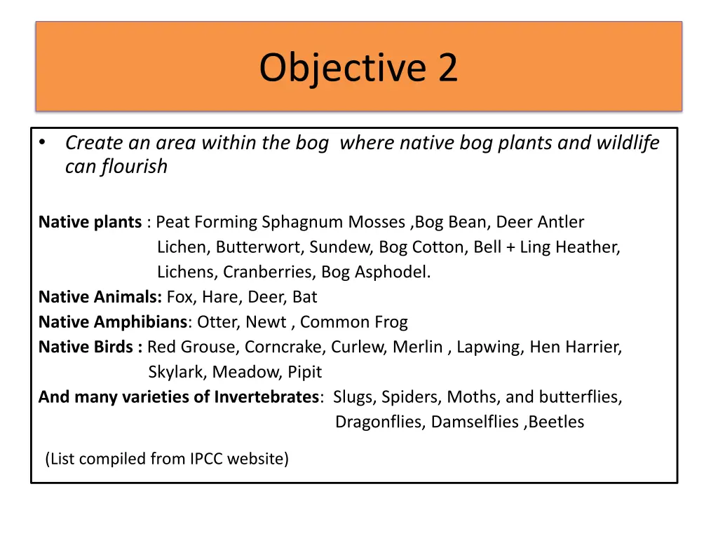 objective 2