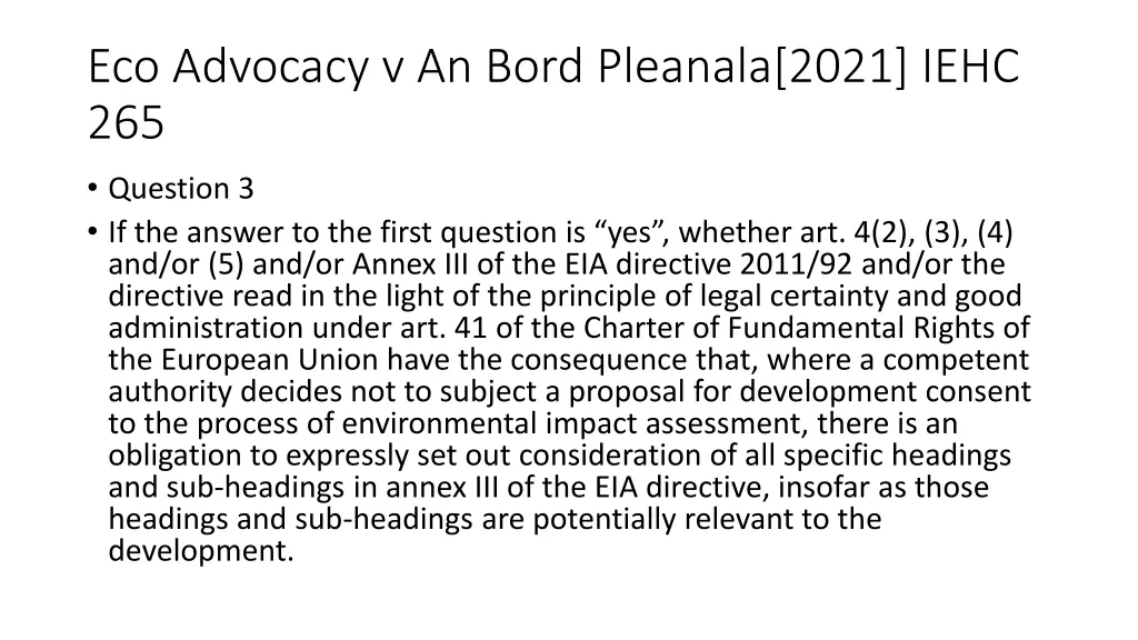 eco advocacy v an bord pleanala 2021 iehc 265 4