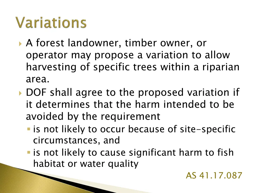 a forest landowner timber owner or operator