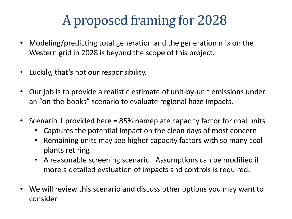 a proposed framing for 2028