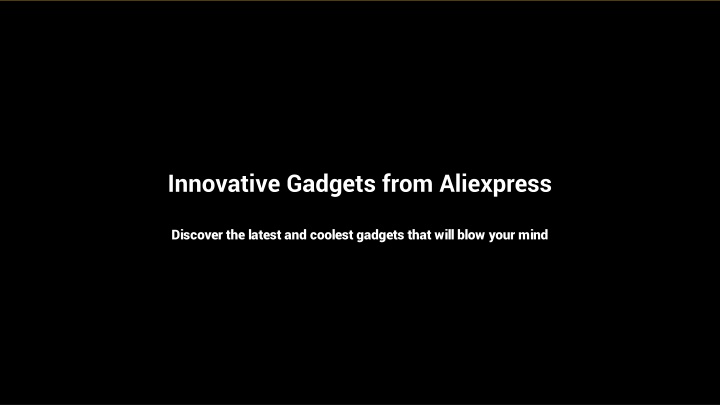 innovative gadgets from aliexpress