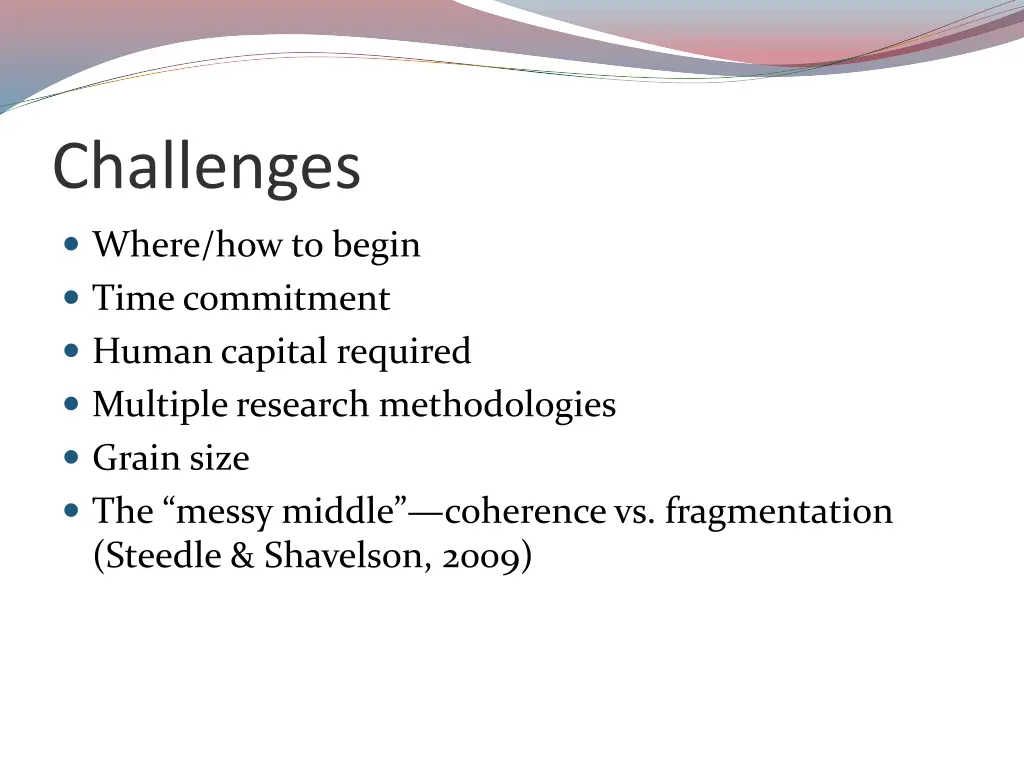 challenges