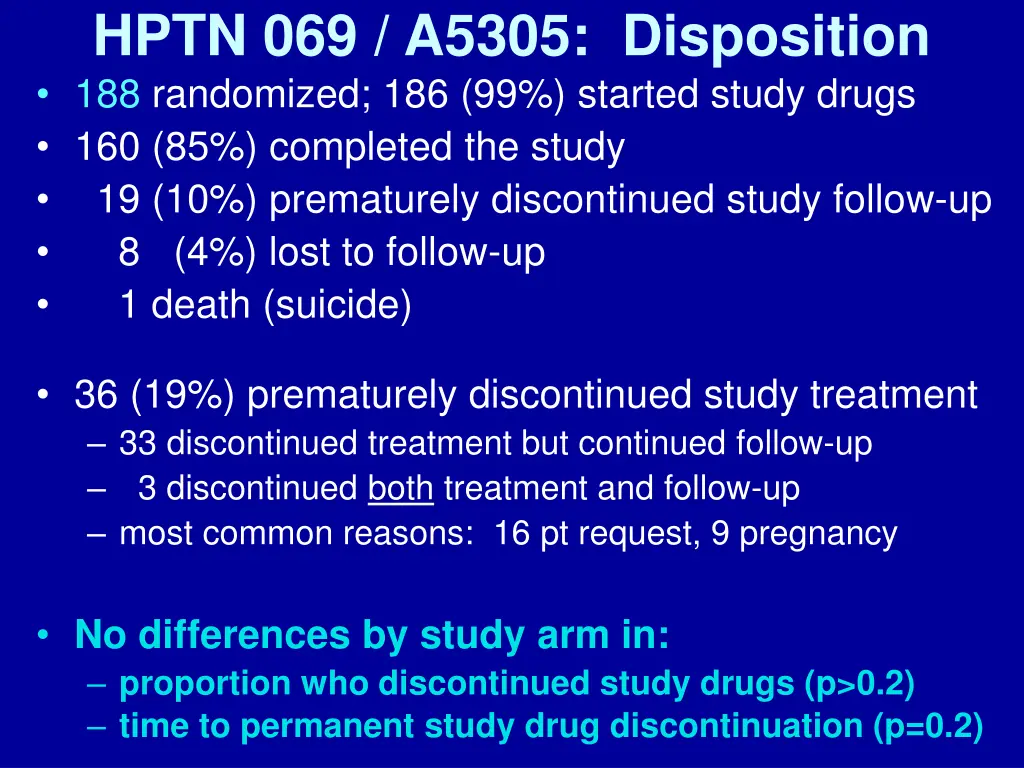 hptn 069 a5305 disposition 188 randomized