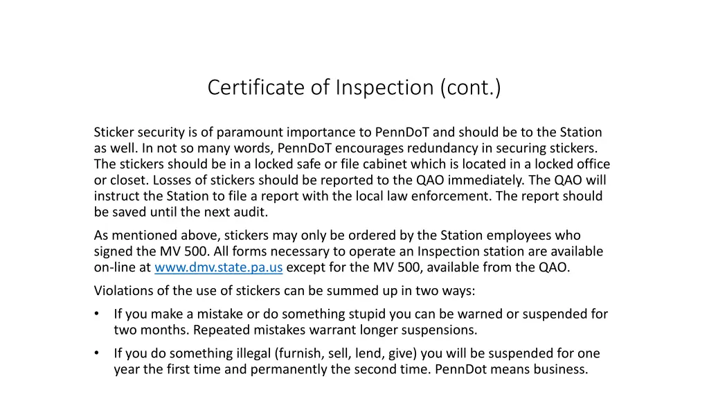 certificate of inspection cont 5