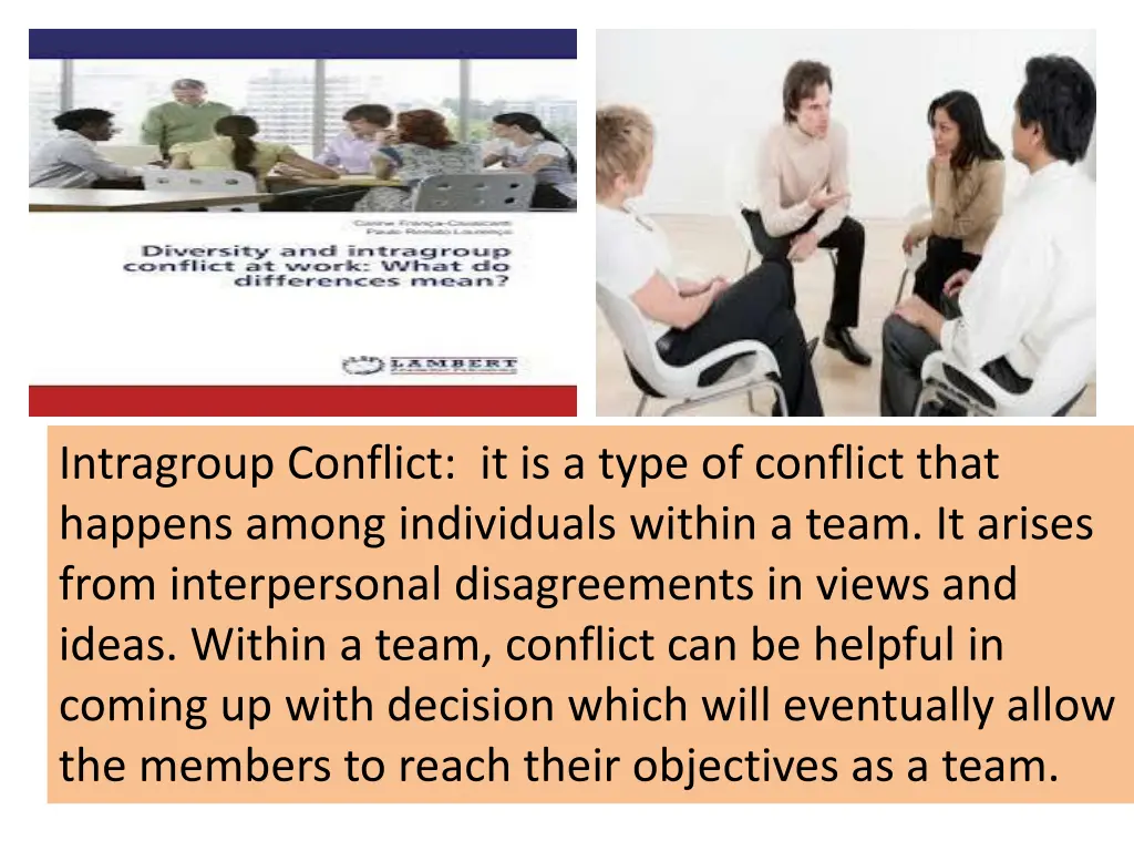 intragroup conflict it is a type of conflict that