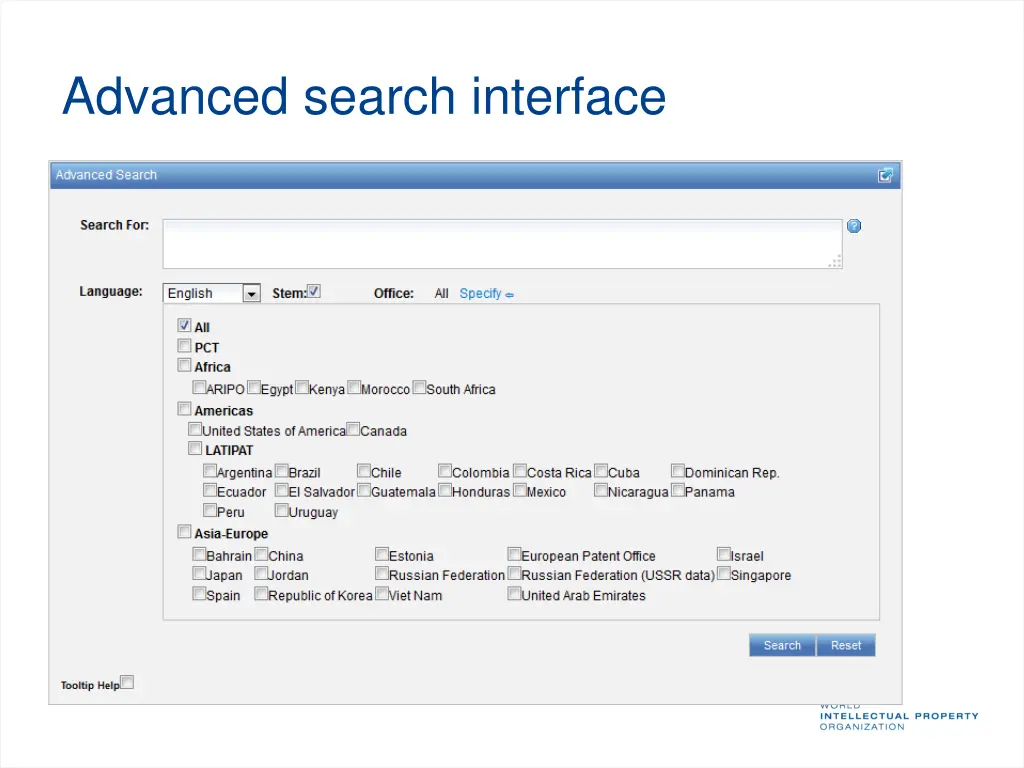 advanced search interface 3