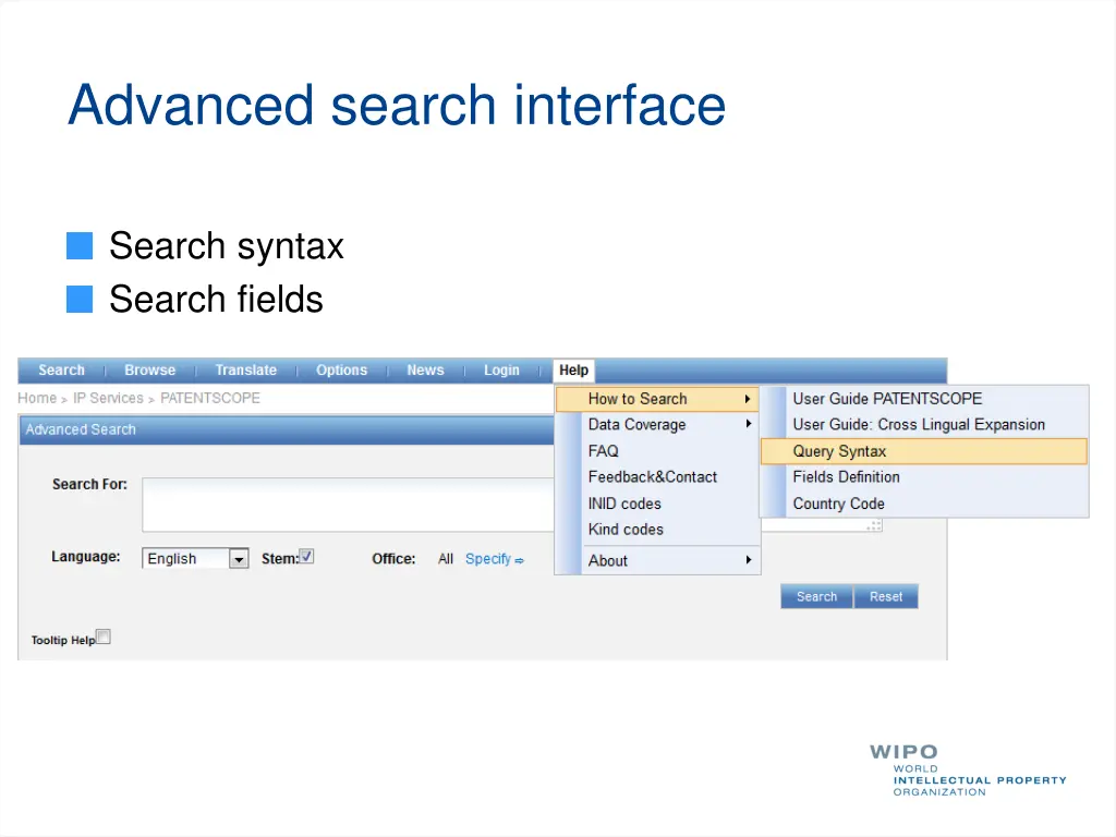 advanced search interface 4